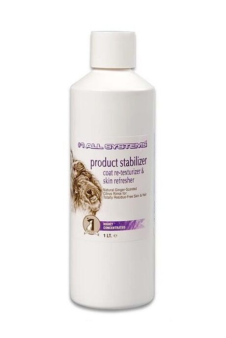 #1 All Systems Product Stabilizer, Coat rettexturizer & Skin Refresher, 250 ml - ополаскиватель для полного очищения шерсти